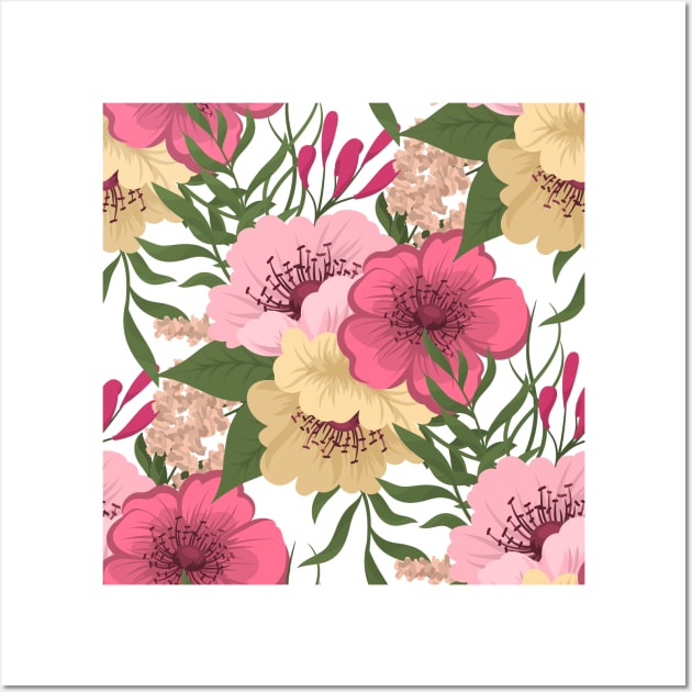 FLORAL DESIGN Wall Art by CANVAZSHOP